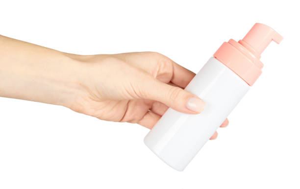 istock Hand sanitizer in bottle, disinfection liquid. 1223349086