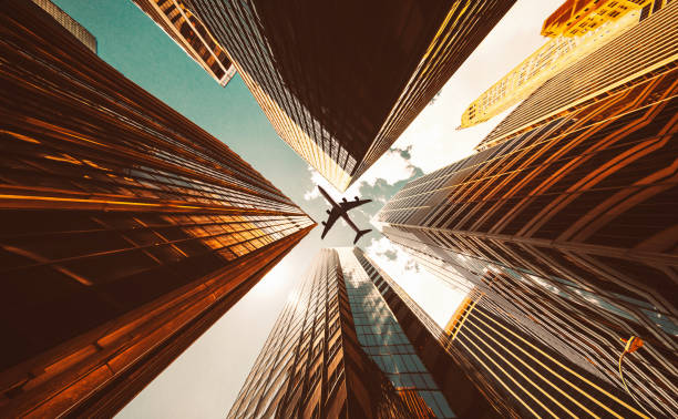 istock airplane in new york city 1223350194