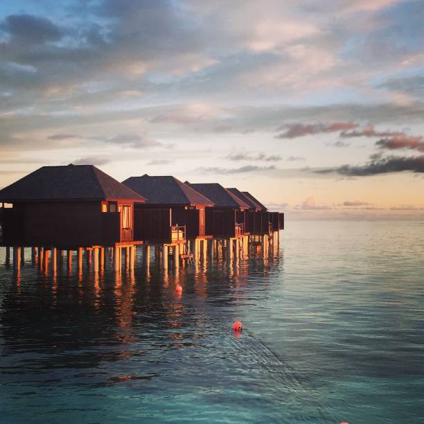 istock Sunrise in Maldive 1223350673