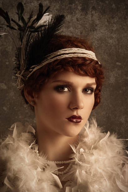 istock Retro beauty portrait 1223351870
