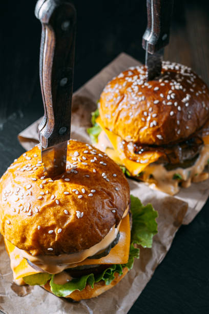 istock close up tasty beef burger 1223354007