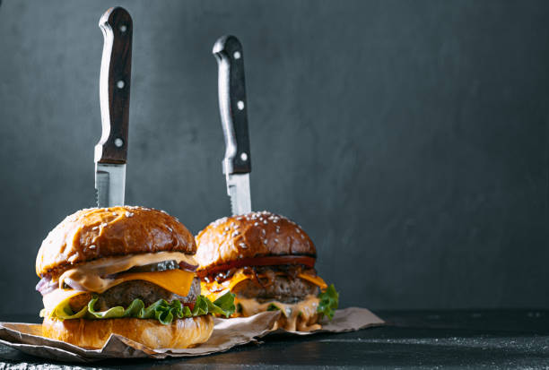 istock close up tasty beef burger 1223355199