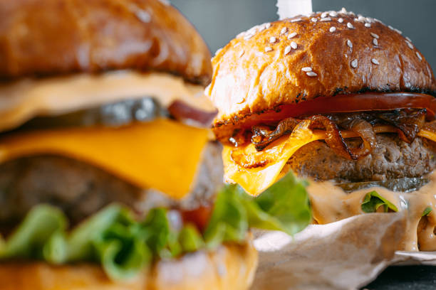 istock close up tasty beef burger 1223355205