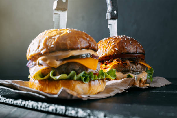 istock close up tasty beef burger 1223355235