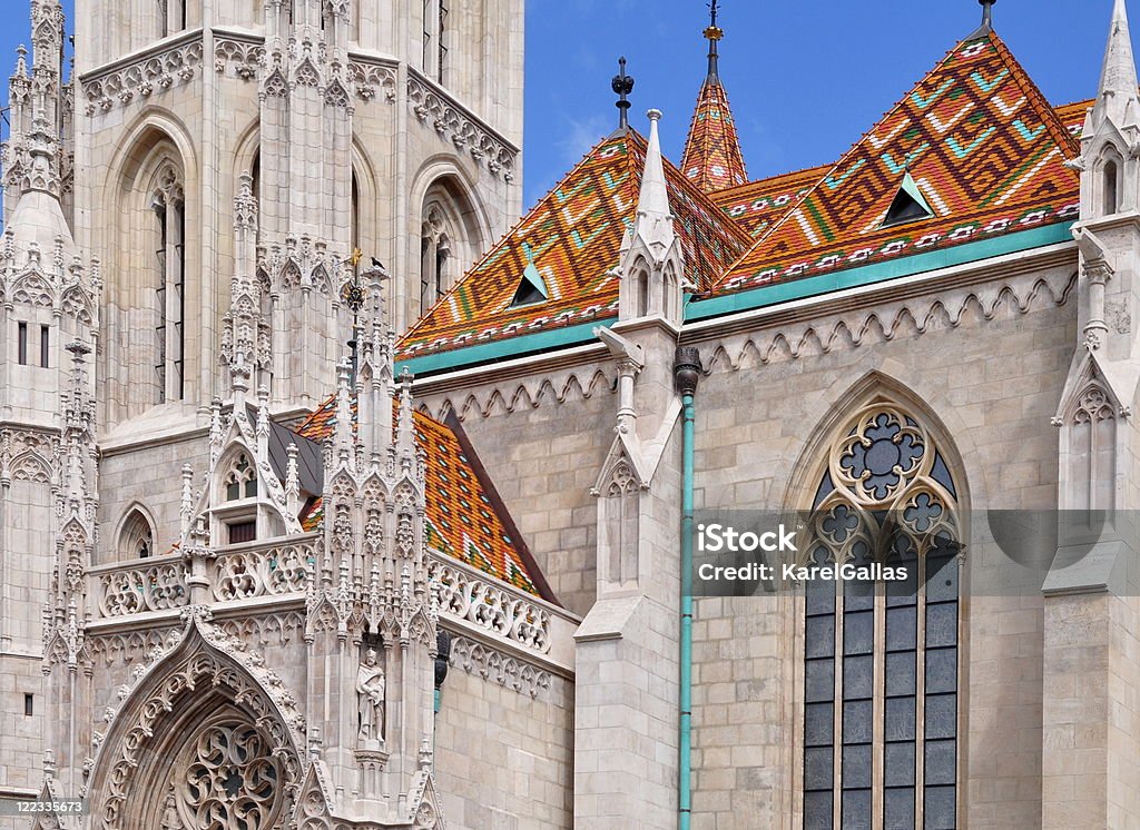 Igreja de Matias em Budapeste - Foto de stock de Arquitetura royalty-free