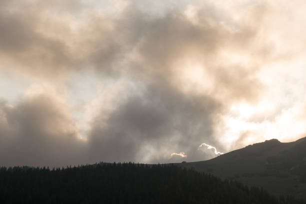 istock Spectacular sunset in Bucegi mountains, Romania, Bucegi National Park 1223359694