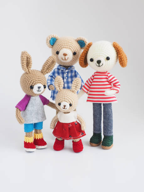 istock small and cute animal amigurumi 1223362276