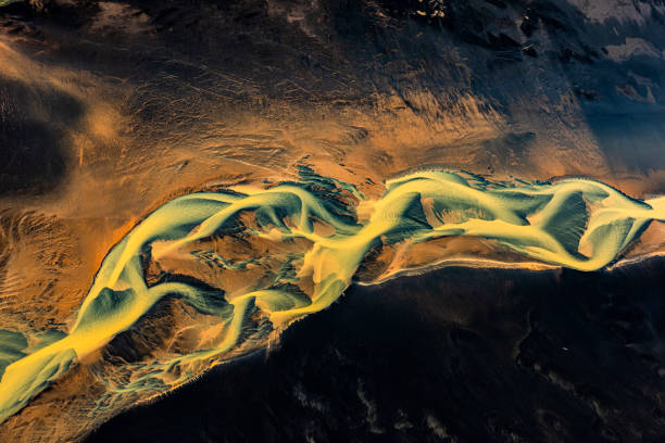 istock Helicopter view of Iceland coastal area 1223366751