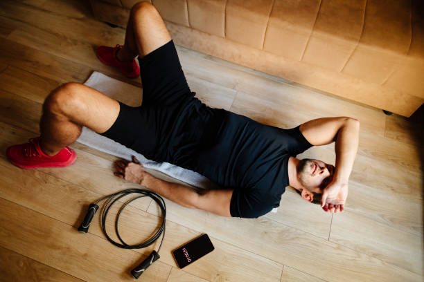 istock adult man relax after working out 1223379132