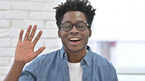 istock Online Video Chat by Young African Man 1223379745