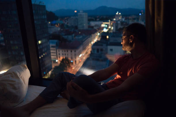 istock Enjoying the view and the music at night 1223389517