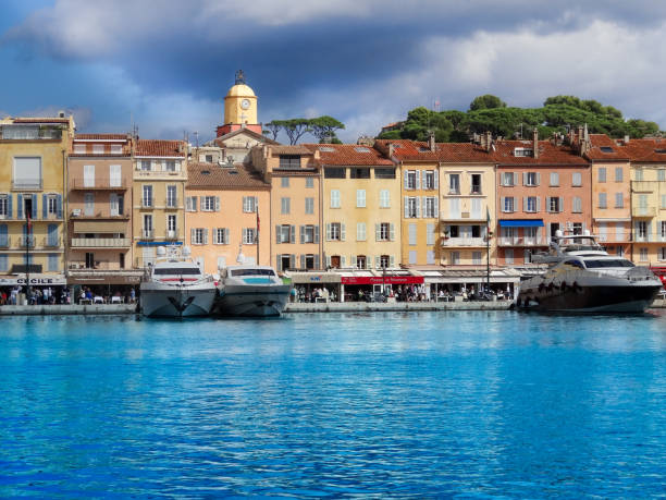 istock Saint-Tropez as seen from the pier. 1223393024