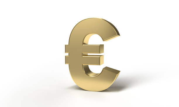 istock golden Euro sign (clipping path) 1223393853