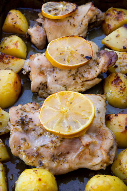 Greek Lemon Chicken and Potatoes