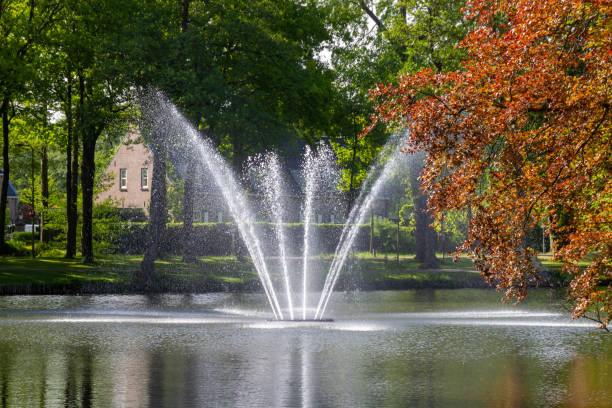 istock Fountain beside Slot Zeist 1223400674
