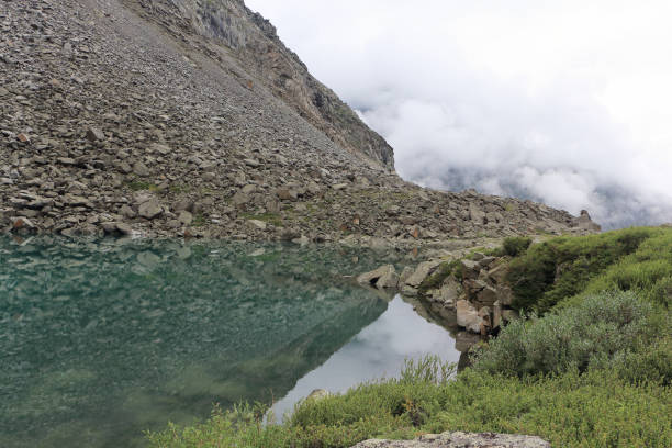istock Lake Mountain Spirits, Altai Mountains, Russia 1223401174