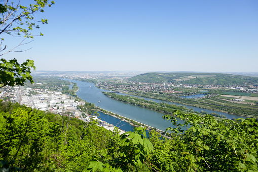 Kahlenberg is one of the most popular sites at Vienna woods, offering stunning view to the city of Vienna