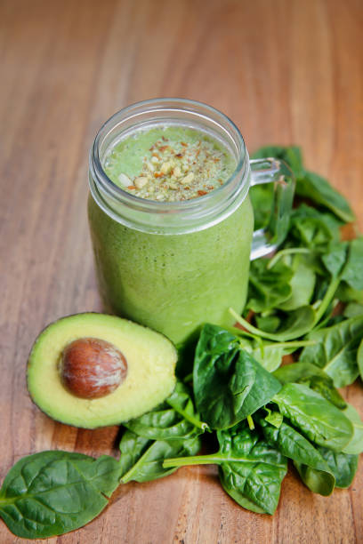 Healthy green smoothie