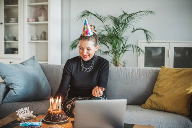 istock Birthday during isolation period 1223407669