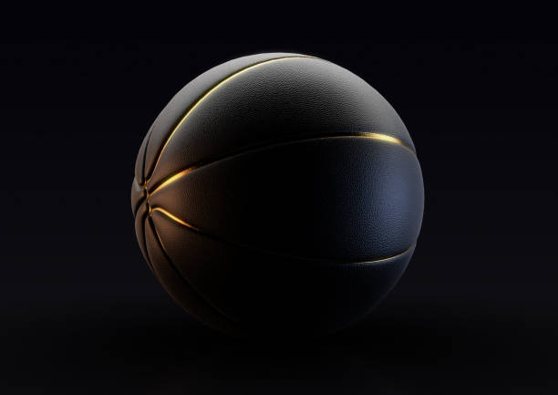 istock Black And Gold Basketball Concept 1223411660