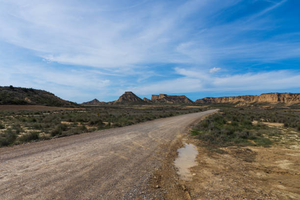 istock real bardenas natural park in Navarre, spain 1223413358