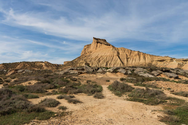 istock real bardenas natural park in Navarre, spain 1223413655