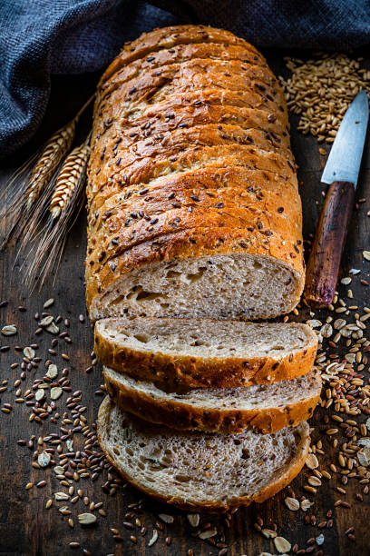 istock Wholegrain and seeds sliced bread 1223416498