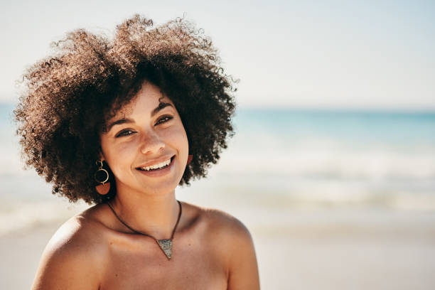 istock The beach makes me feel good from the inside out 1223430716
