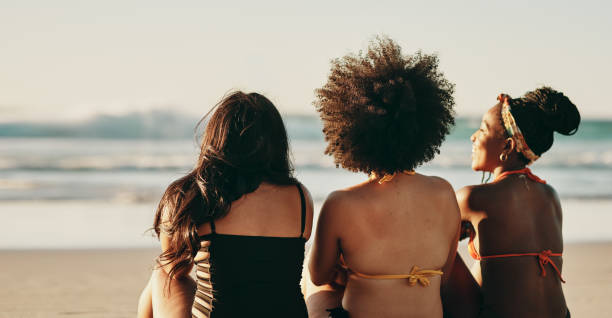 istock We stay at the beach from sunrise to sunset 1223430724