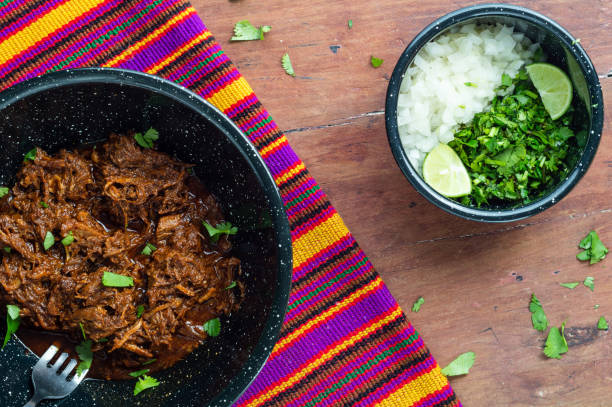 istock Mexican Beef Barbacoa Stew, Traditional Mexican Food 1223444285