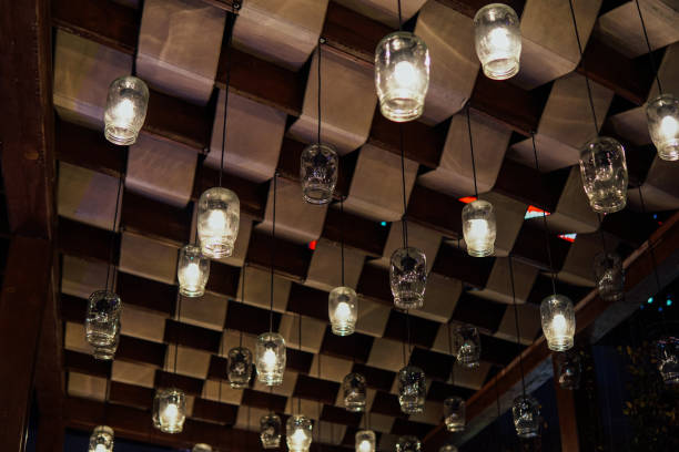 istock Vintage lights lamp lamps ceiling decor nice 1223450342