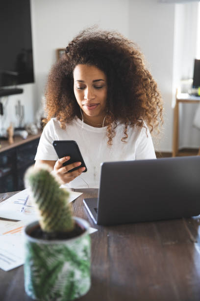 istock Pregnant woman having a work video call with colleagues 1223455384
