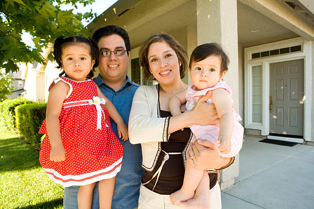 istock Mexican American Family 122345989
