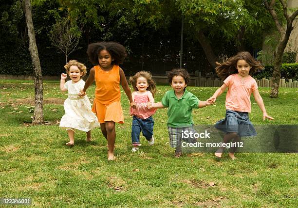 Run Stock Photo - Download Image Now - African-American Ethnicity, Boys, Child