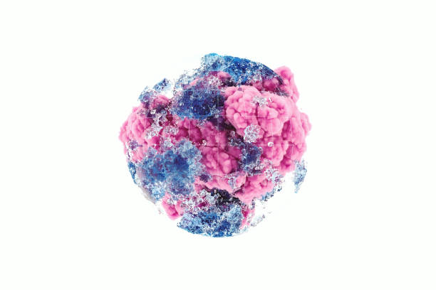 istock Abstract smoke coming from destroyed glass sphere 1223477823