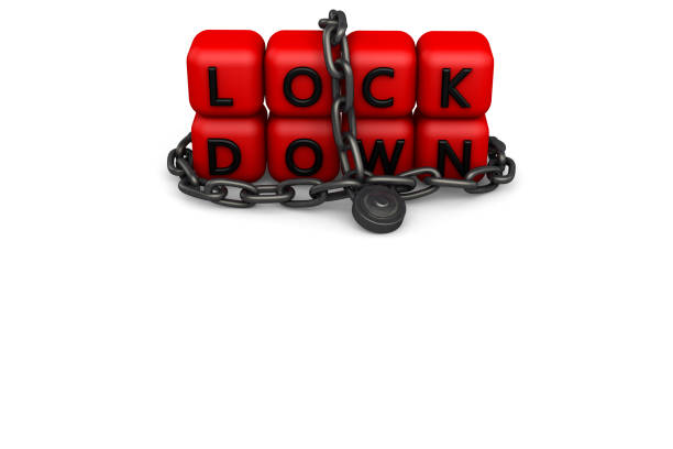 istock 3D rendering of stay at home and quarantine concept. 1223479644