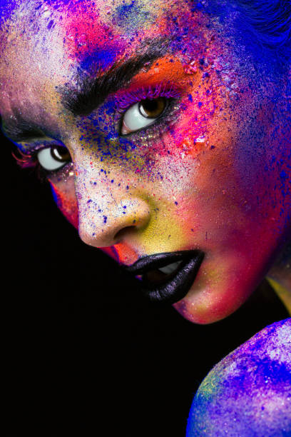 istock Women's makeup as an art 1223488327