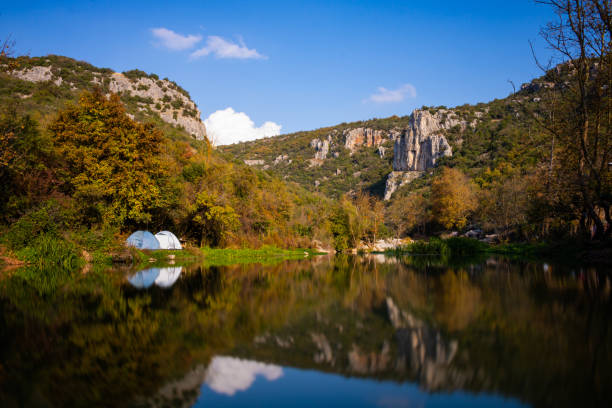 istock Lake in the forest 1223489684