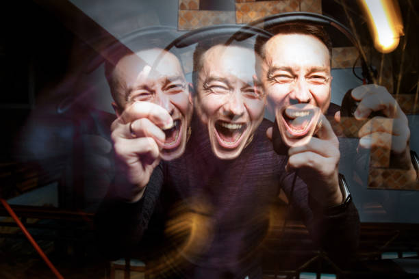 istock The face of a man with emotions 1223501001