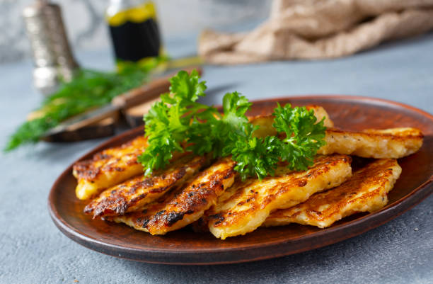 istock Traditional potato pancakes made from raw potatoes. 1223502705