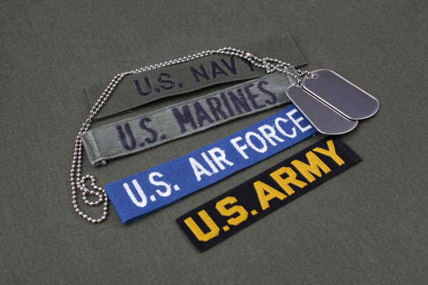 istock USA veteran concept with dog tags on olive green uniform 1223523836
