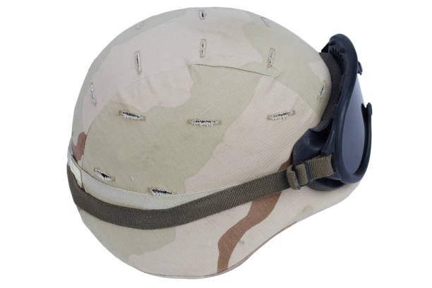 istock US army kevlar helmet with goggles 1223523959