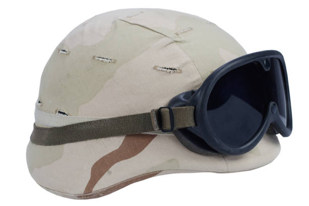 istock US army kevlar helmet with goggles 1223523969