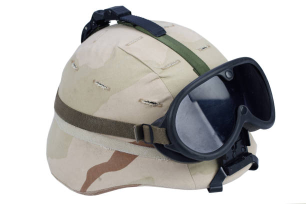 istock US army kevlar helmet with goggles 1223523990