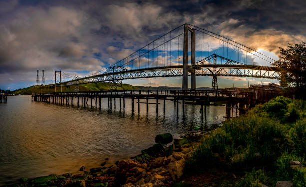 istock Carquinez Bridge at sunrise 1223527372