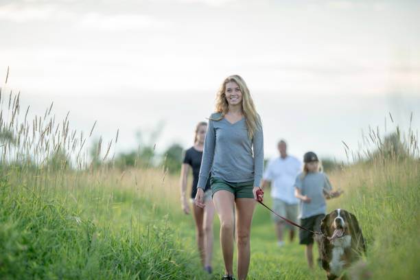 istock Family hiking together 1223533556