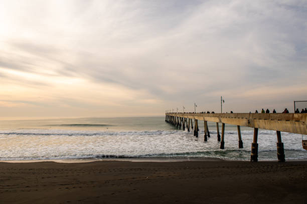 istock Beautiful sunset over Pacifica Pier, San Mateo county, California 1223536037