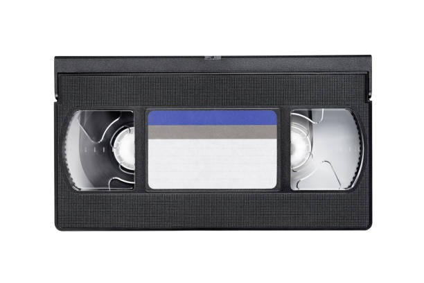 istock Video tape cassette isolated on white 1223549037