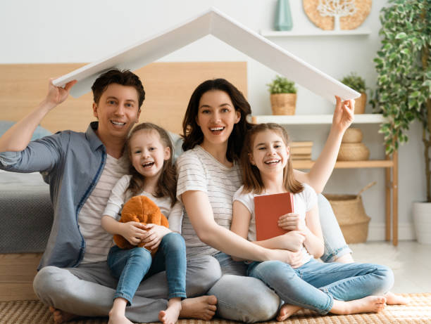 istock Happy loving family. 1223559164