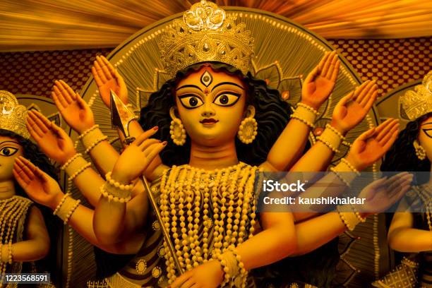 Durga Idol Image During Durga Puja Festival In Kolkata Stock Photo - Download Image Now - iStock Durga Idol Image During Durga Puja Festival In Kolkata Stock Photo - Download Image Now - iStock